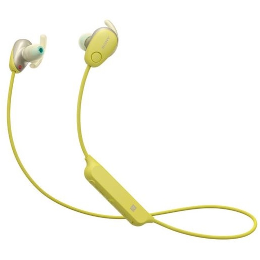 Sony WISP600NY In-ear Sports Noise Cancelling Headphones Yellow