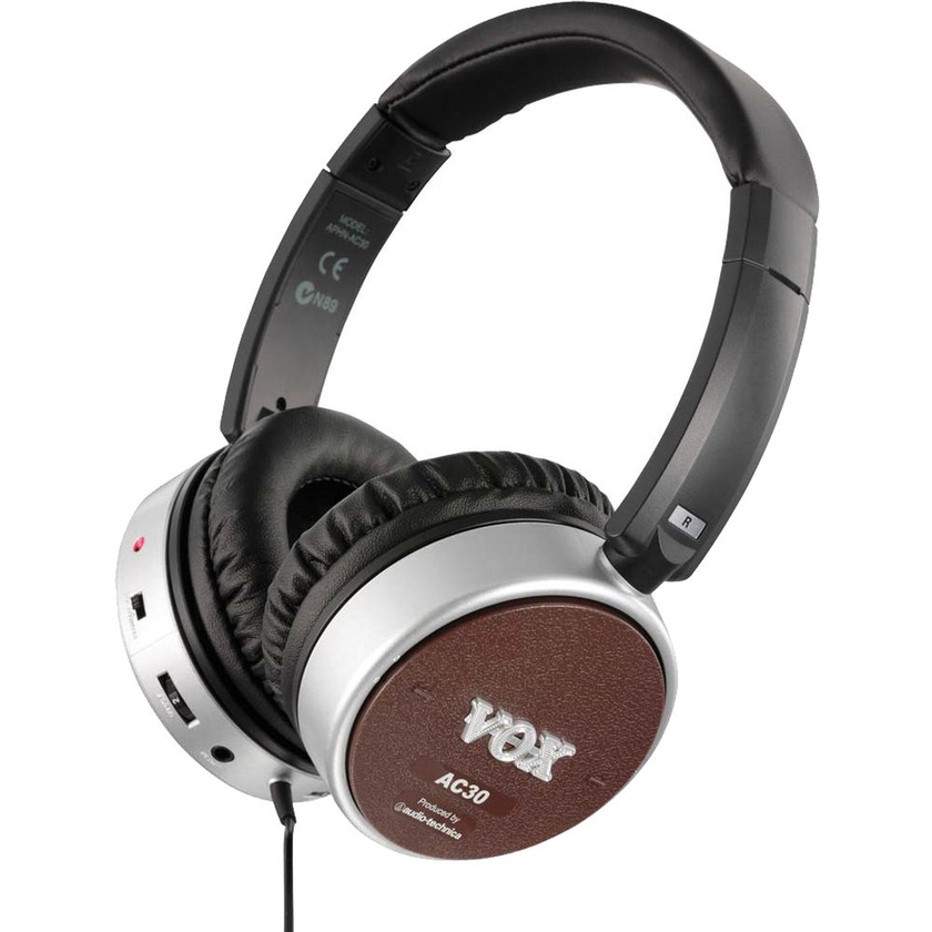 VOX amPhones AC30 Headphones with Built-In Guitar Amplifier