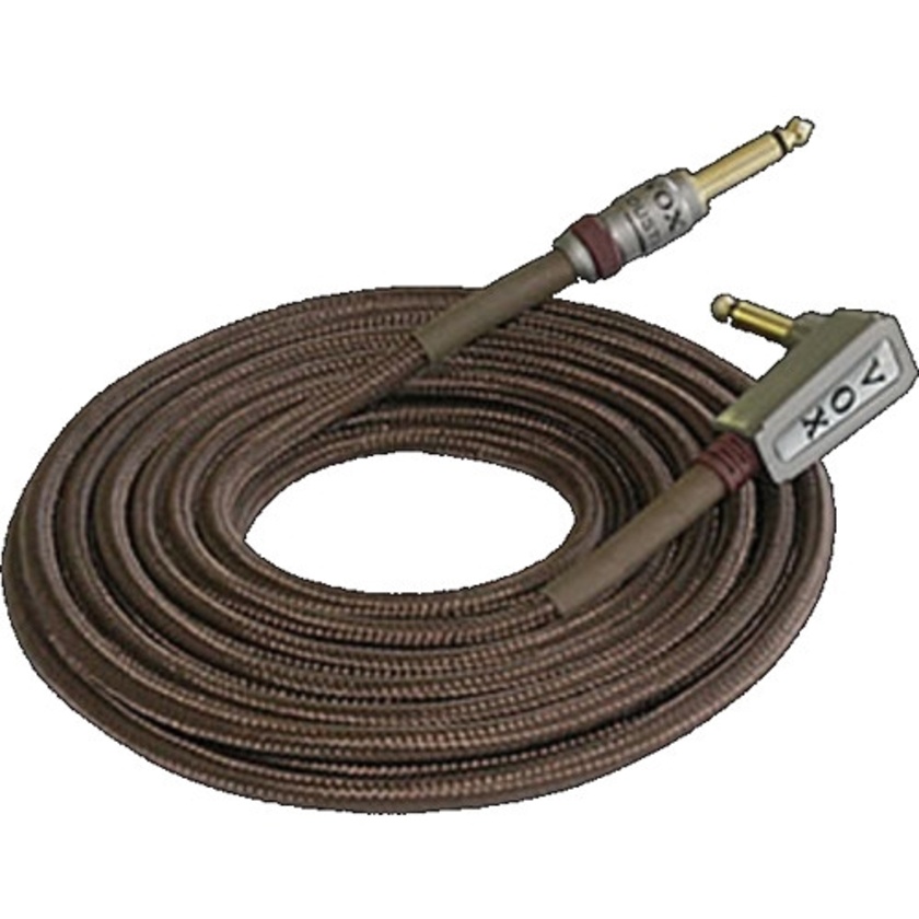 VOX Class A Acoustic Guitar Cable (19.5', Brown)