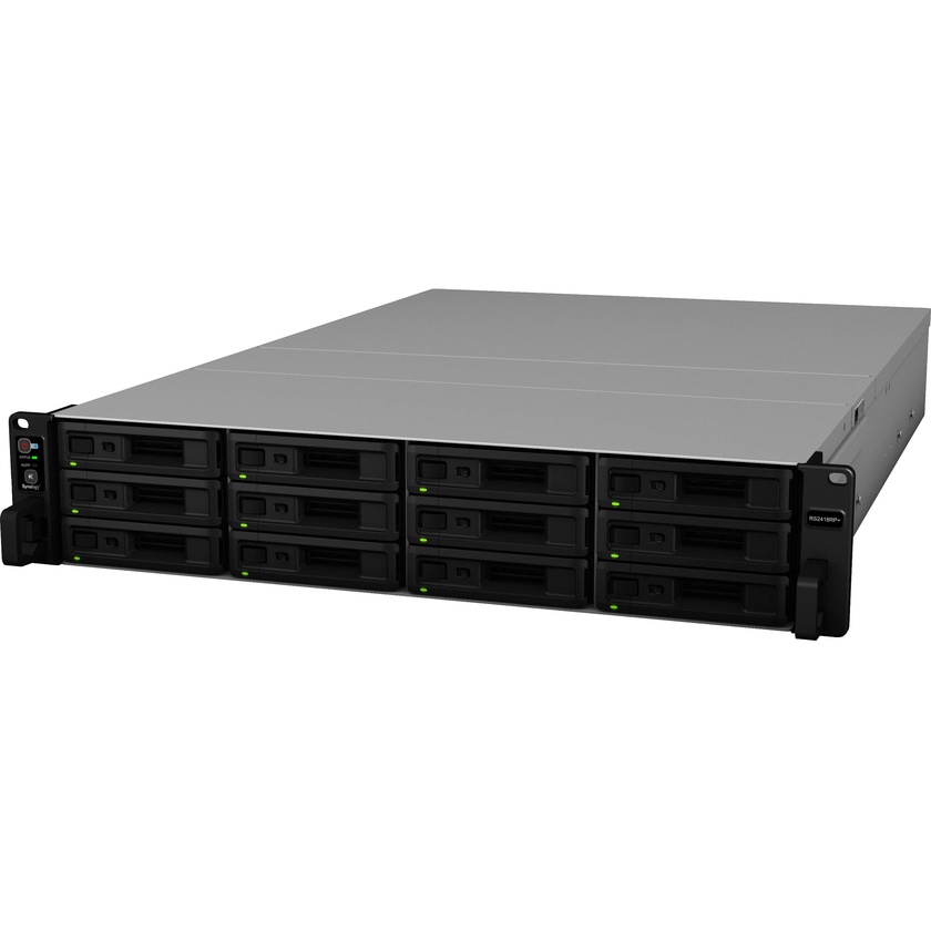 Synology RackStation RS2418RP+ 72TB 12-Bay NAS Enclosure (Enterprise Gold)