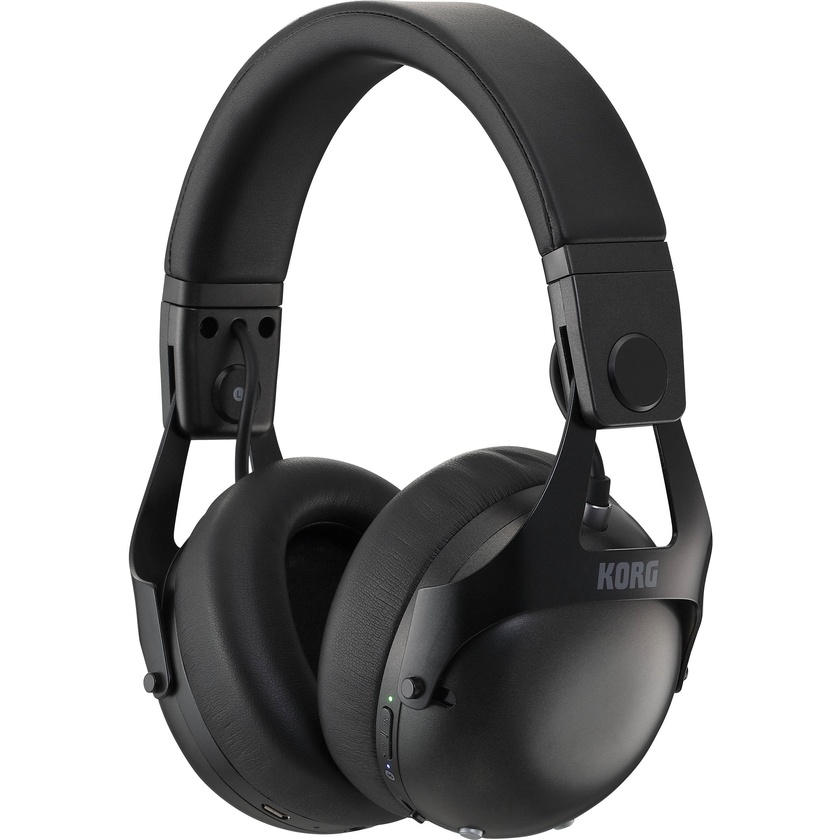 Korg NCQ1 Smart Noise-Canceling DJ Headphones (Black)