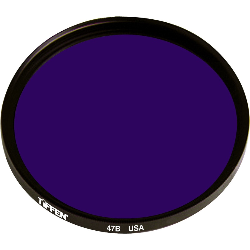 Tiffen 62mm Deep Blue 47B Color Balancing Filter