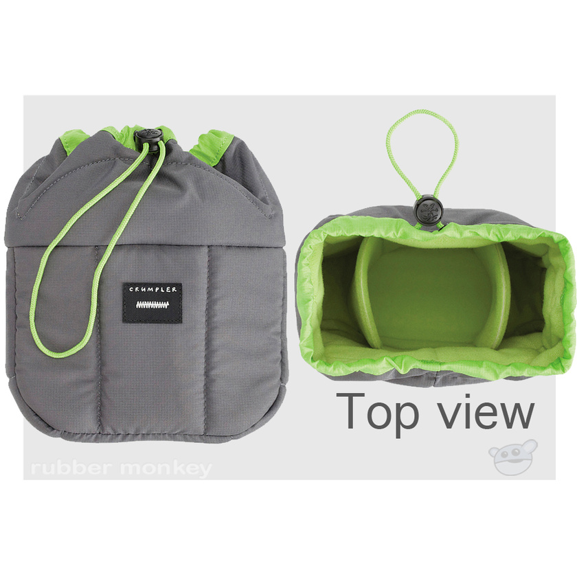 Crumpler The Haven Camera Insert Medium - Grey and Snot Green