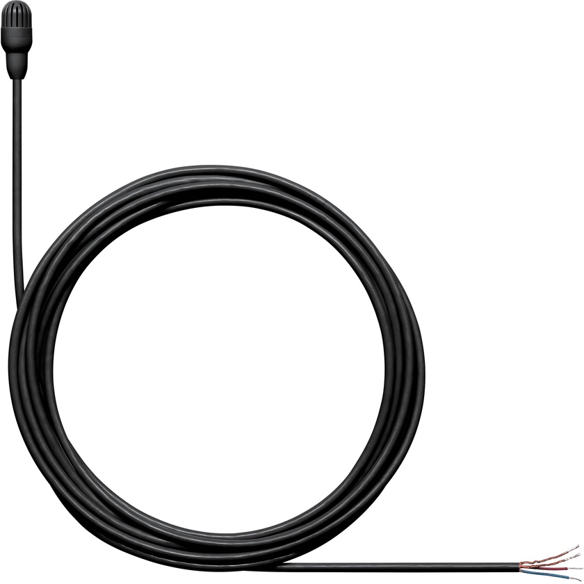 Shure TwinPlex TL47 Omnidirectional Lavalier Microphone with Accessories (Pigtail, Black)