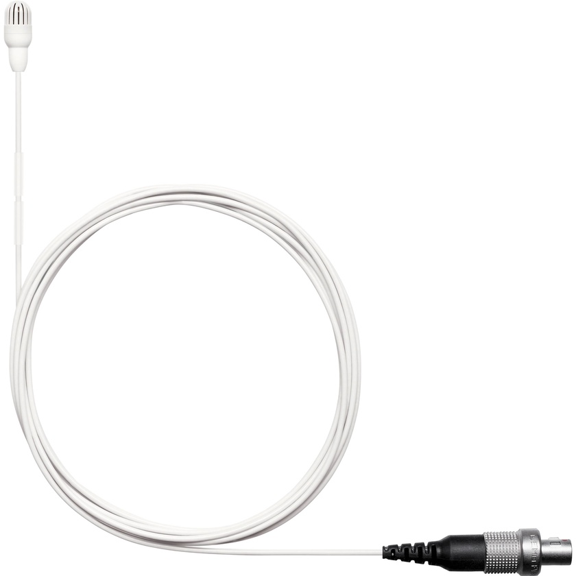 Shure TwinPlex TL45 Omnidirectional Lavalier Microphone (LEMO, White)