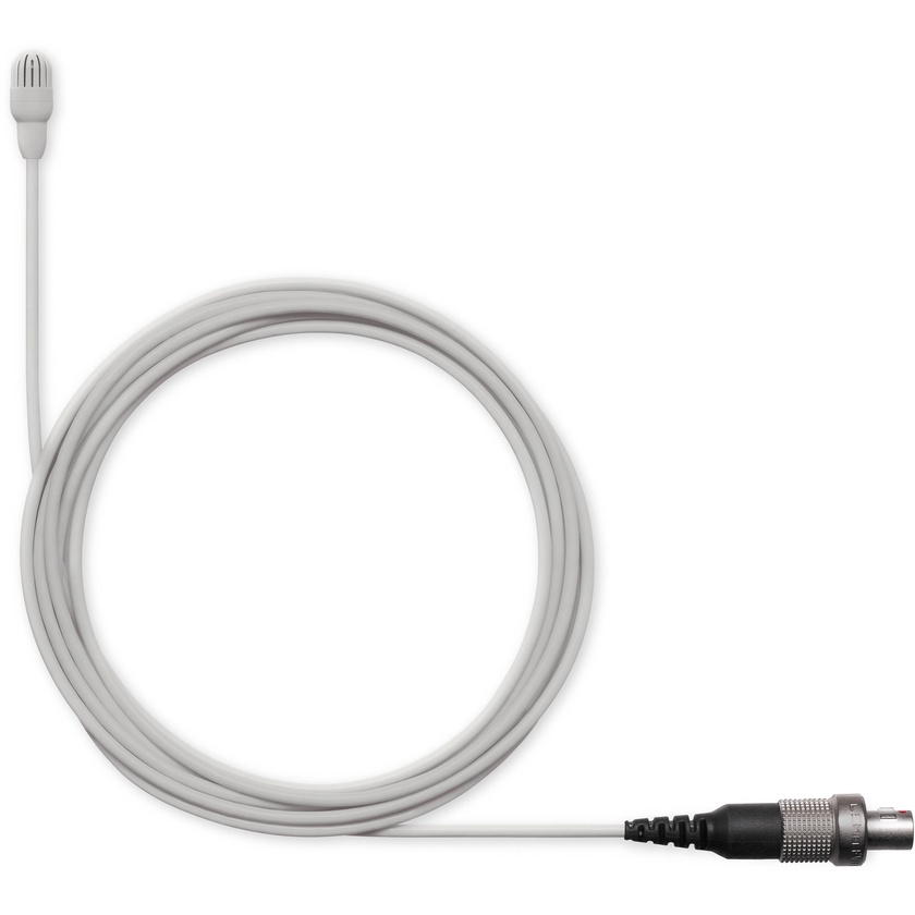 Shure TwinPlex TL46 Omnidirectional Lavalier Microphone (LEMO, White)
