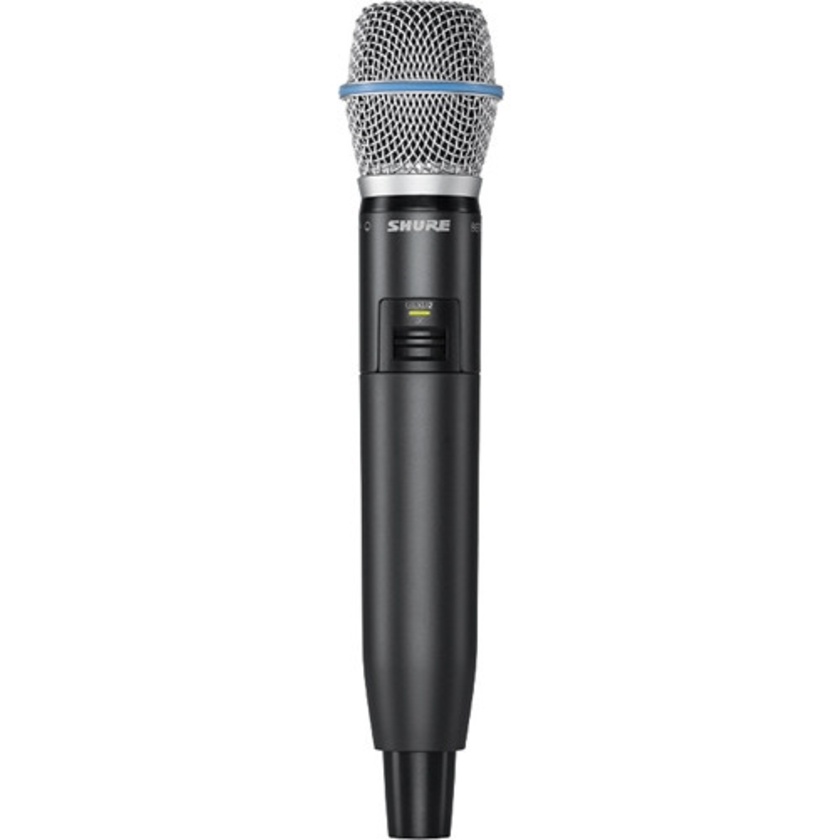 Shure GLXD2/B87 Digital Wireless Handheld Microphone Transmitter with Beta 87A Capsule (2.4 GHz)