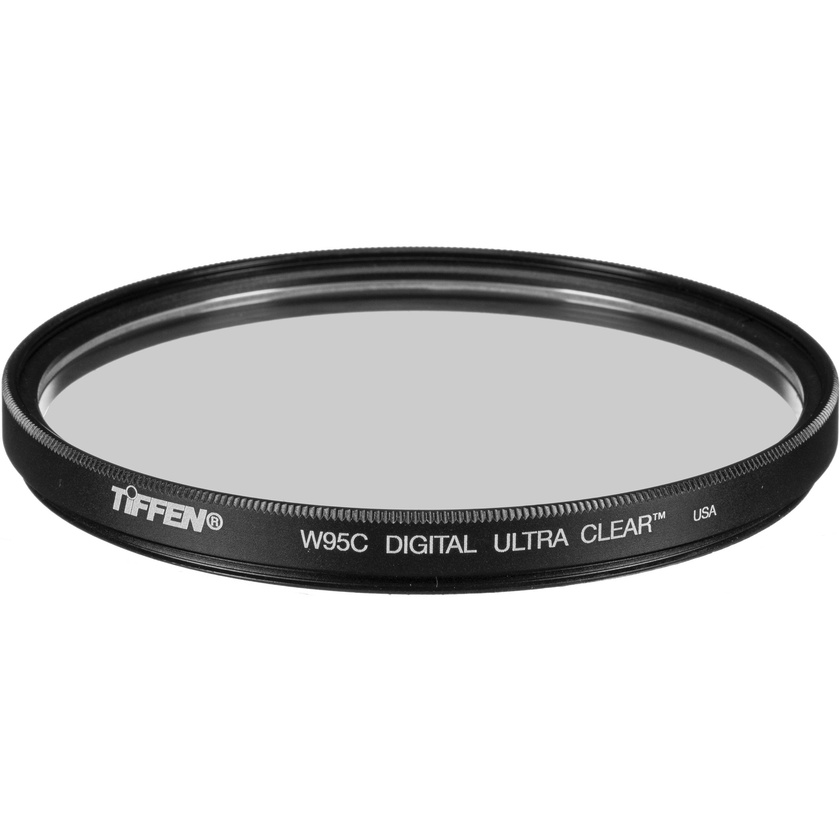 Tiffen 95mm Digital Ultra Clear Filter (Water White Glass, Coarse Thread)