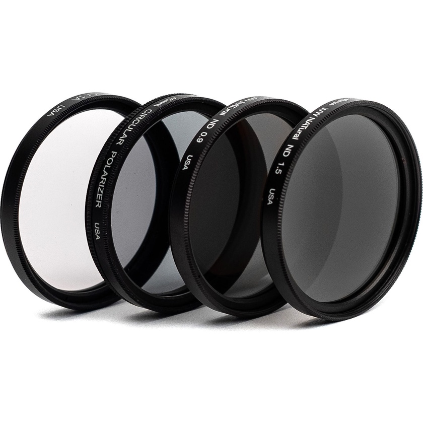 Tiffen 4-Filter Aperture Kit for DJI Inspire 2 with Zenmuse X7, X5S, X5R & X5