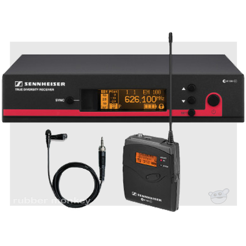 Sennheiser EW112 G3-D - Omni Lapel Microphone Presenter System