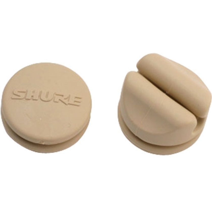 Shure Boom Holder and Logo Pad for WBH53 Omnidirectional Head-Worn Microphone (Set of 2) (Tan)