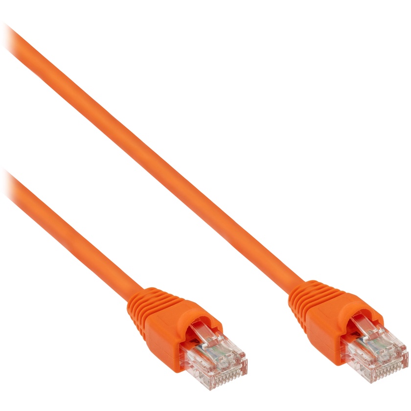 Pearstone Cat 5e Snagless Patch Cable (7', Orange)