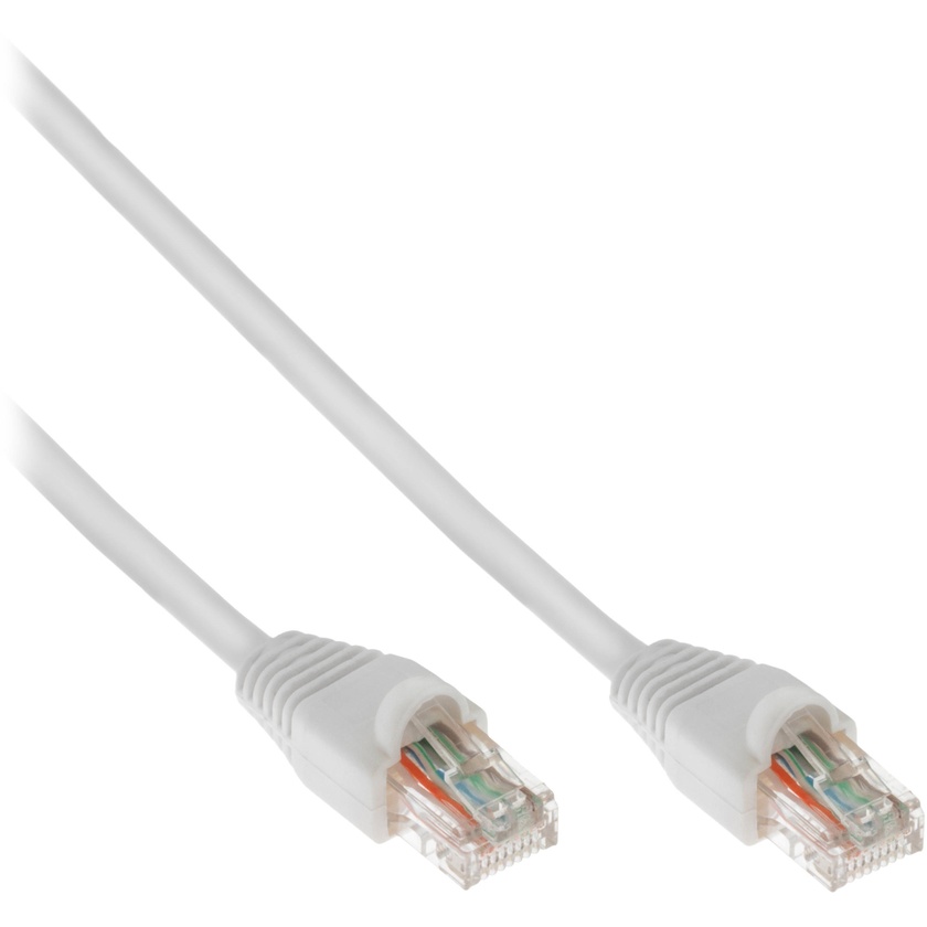 Pearstone Cat 6a Snagless Patch Cable (3', White)