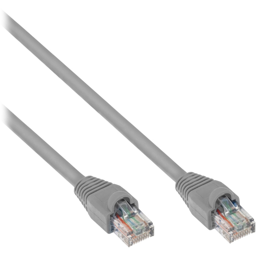 Pearstone Cat 6a Snagless Patch Cable (100', Gray)