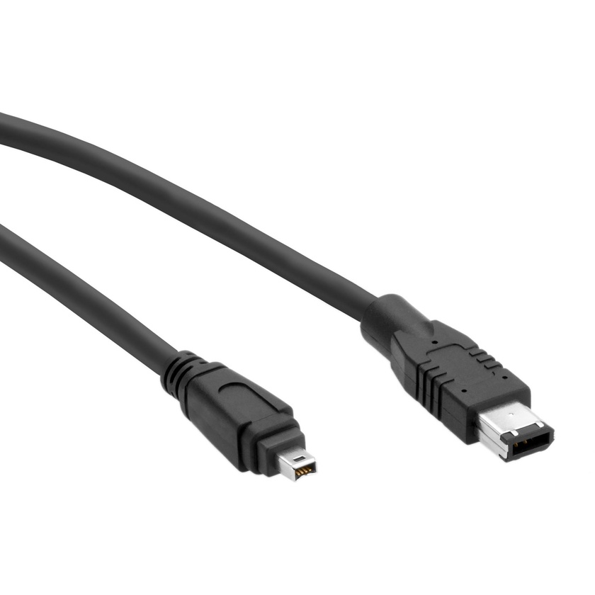 Pearstone FireWire 400 4-Pin to 6-Pin Cable - 1.5' (0.45 m)