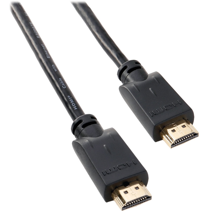 Pearstone 3' High-Speed HDMI Cable with Ethernet (Black)