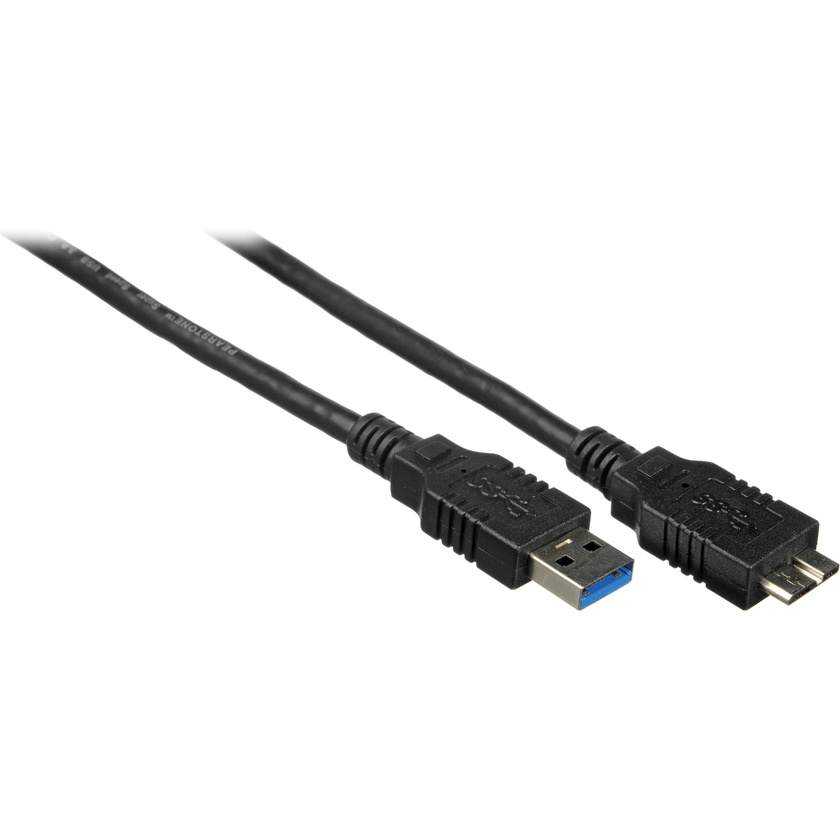 Pearstone USB 3.0 Type-A Male to Micro Type-B Male Cable (10')