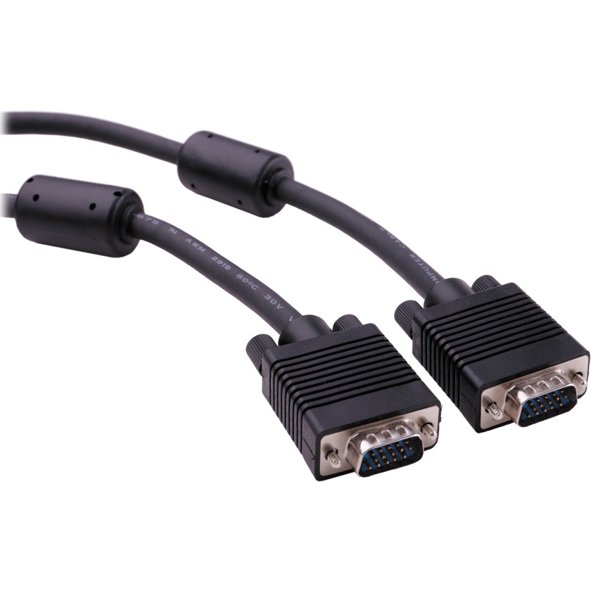 Pearstone 1.5' Standard VGA Male to Male Cable
