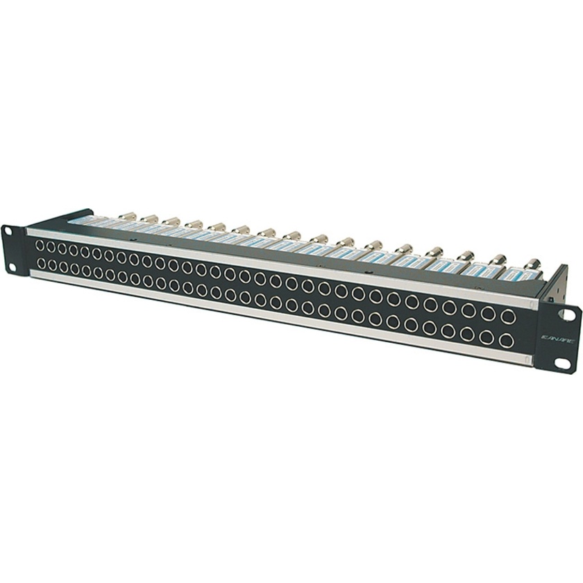 Canare 32MDS-ST-15RU / Mid-size HDTV Patchbay (2 x 32 / Straight Through)