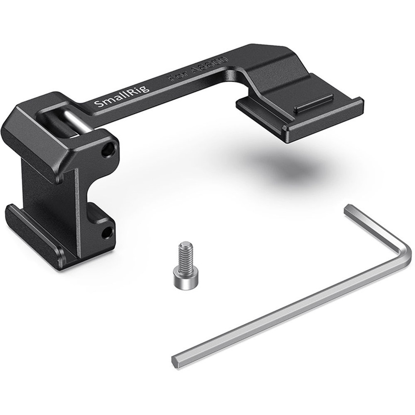 SmallRig Left-Side Shoe Mount Relocation Plate for Sony a6600 Mirrorless Camera
