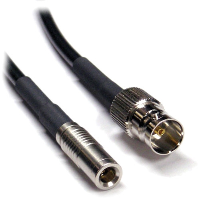 Canare L-2.5CHD 3G HD/SDI Cable with 1.0/2.3 DIN to BNC Female Connectors (5')