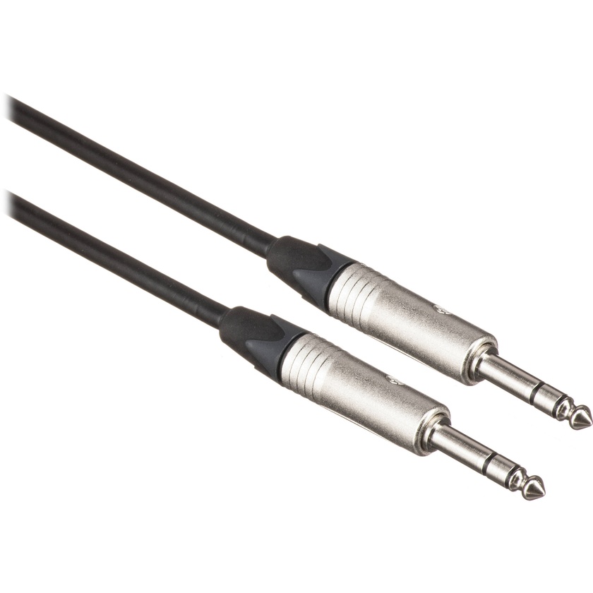 Canare Starquad TRSM-TRSM Cable (Black, 100')