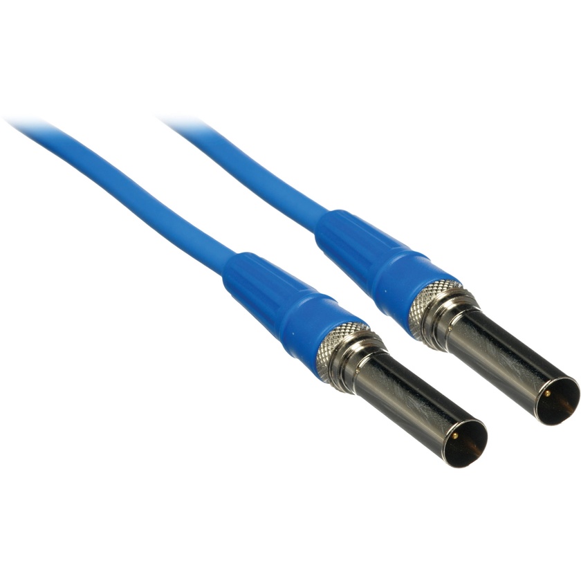 Canare Video Patch Cable - 6 ft (Blue)