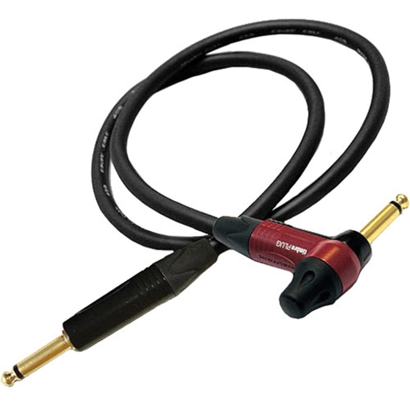 Canare GS-6 Guitar Cable with Neutrik timbrePLUG to Straight Plug Connectors - 25' (Black)