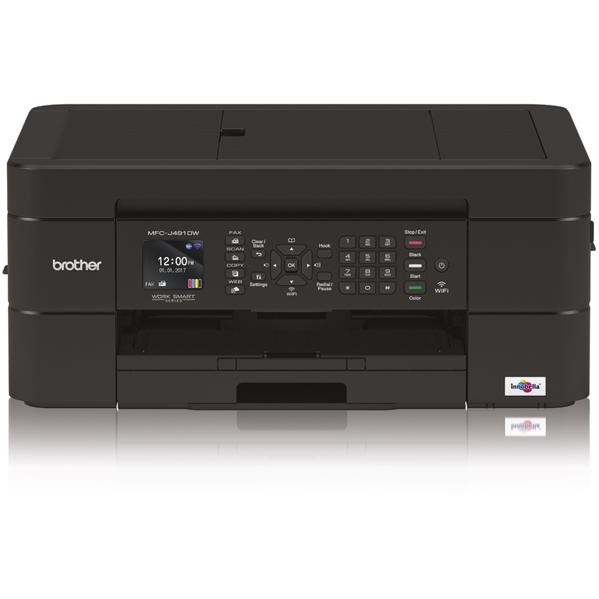 Brother MFC-J491DW A4 Inkjet Multi Function Printer