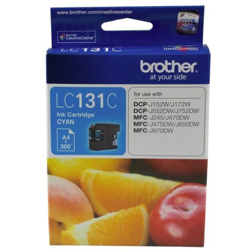 Brother LC131C Cyan Ink Cartridge