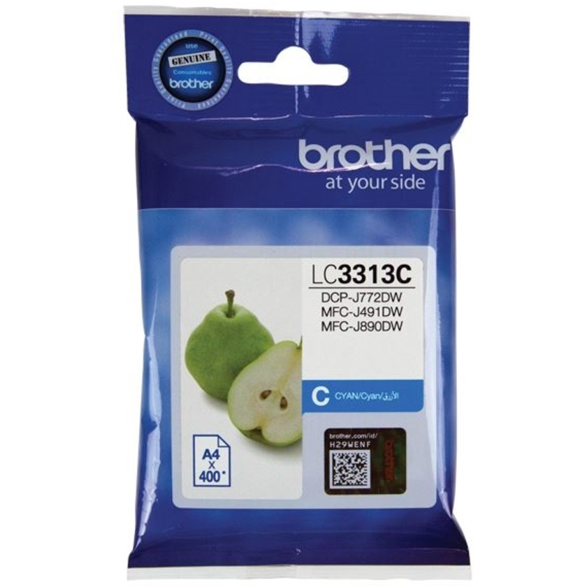 Brother LC3313C Cyan Ink Cartridge High Yield