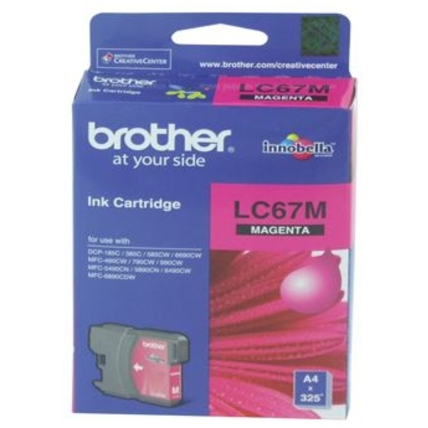 Brother LC67M Magenta Ink Cartridge