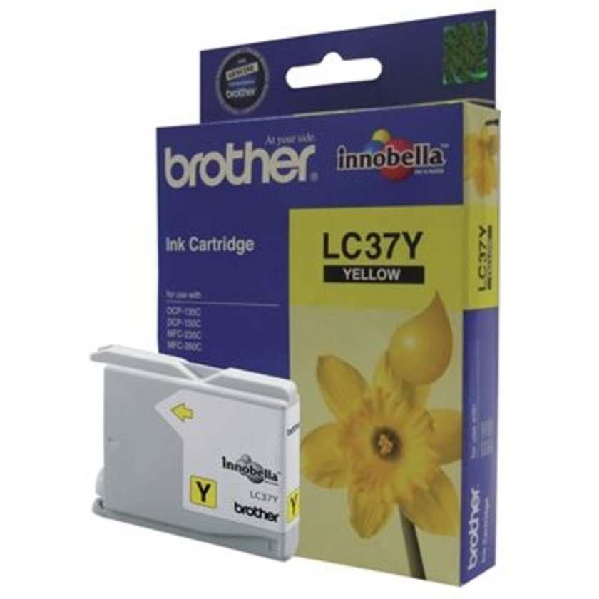 Brother LC37Y Yellow Ink Cartridge