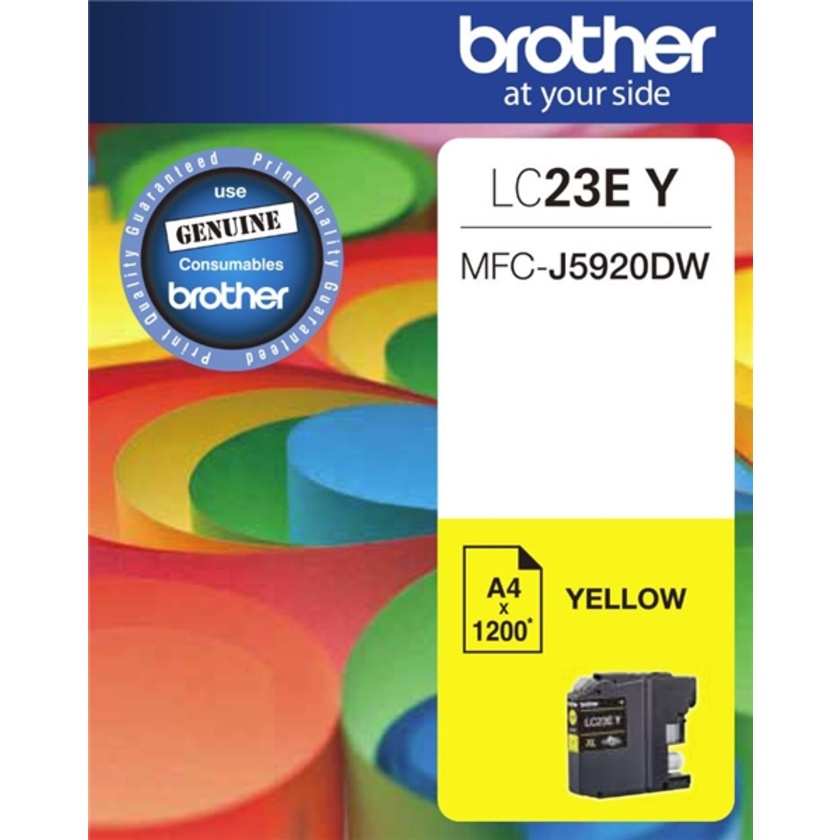 Brother LC23EY Yellow Ink Cartridge