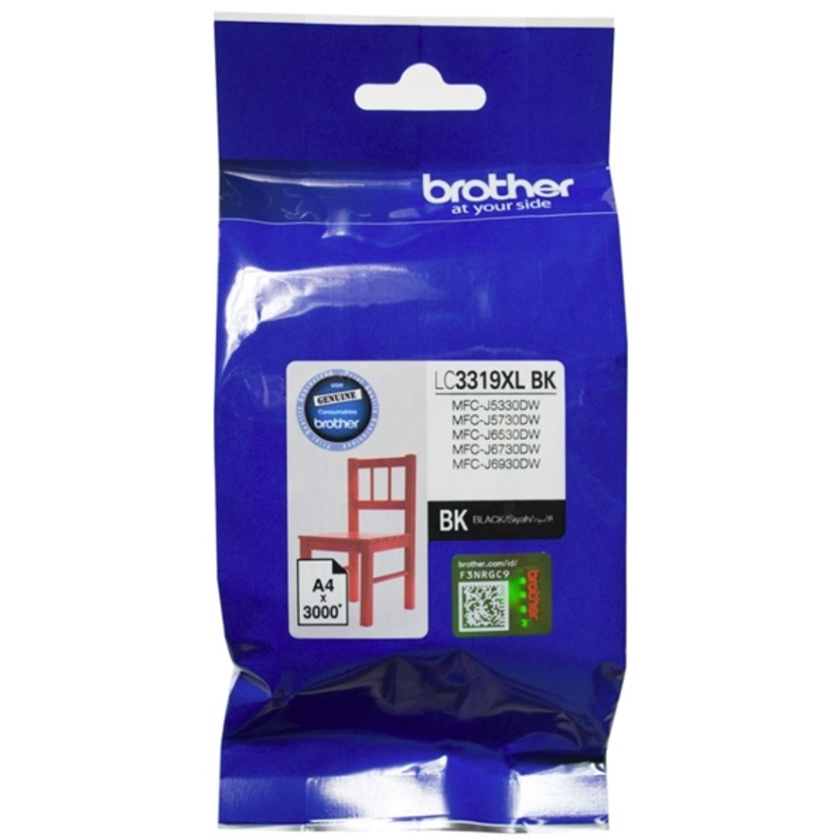 Brother LC3319XLBK Black High Yield Ink Cartridge