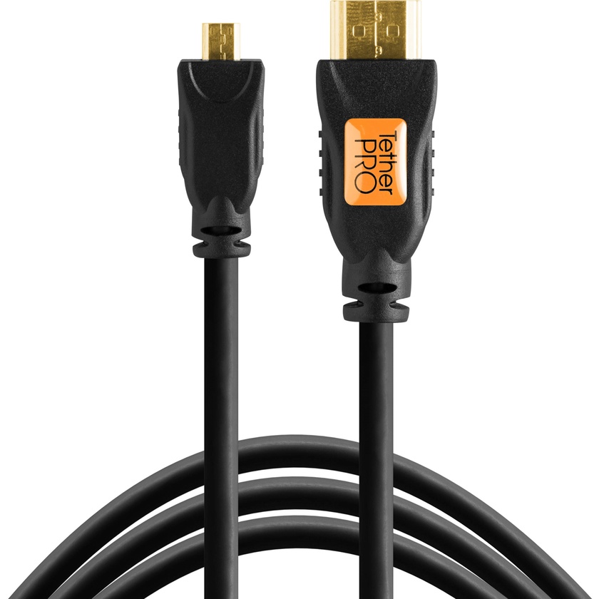 Tether Tools TetherPro Micro-HDMI to HDMI Cable (10')