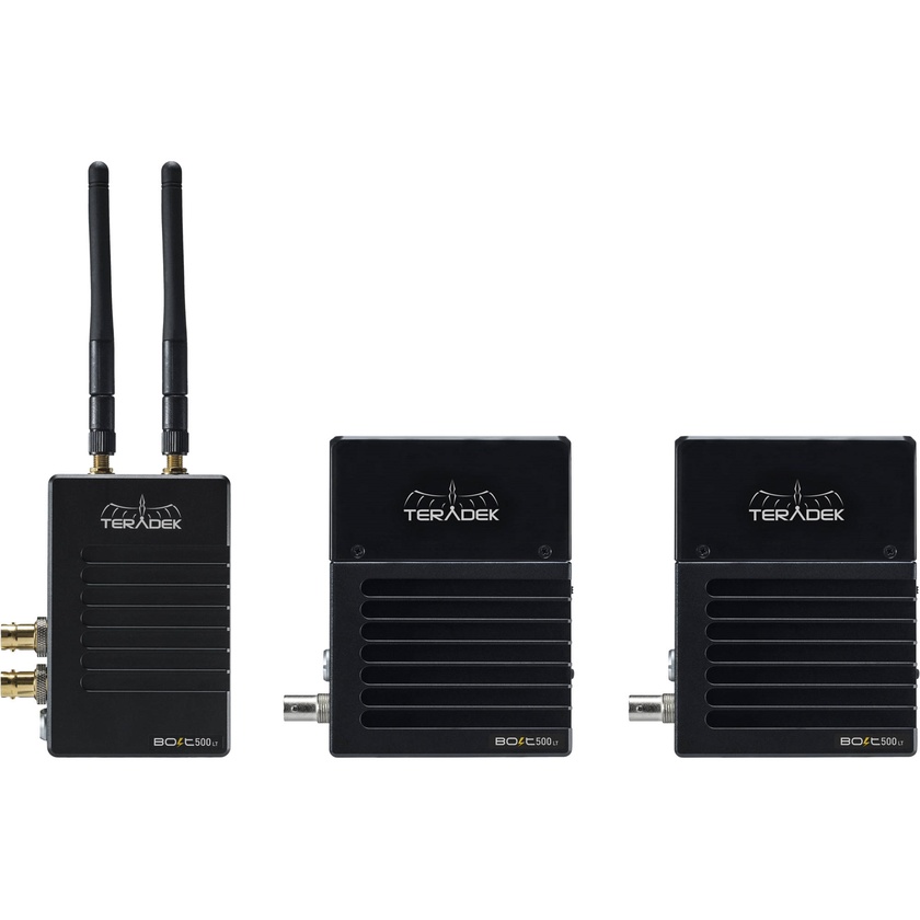 Teradek Bolt 500 LT 3G-SDI Wireless Transmitter and 2 x Receivers