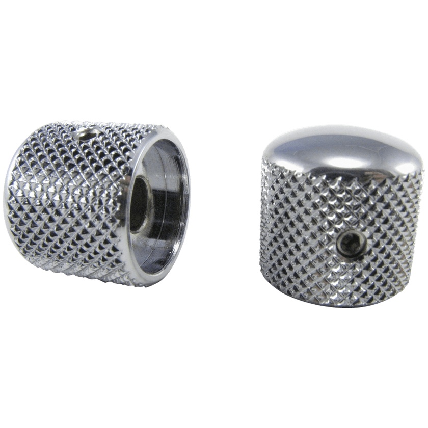 Ernie Ball Tele-style Knobs Chrome Plated Brass (Set Of 2)
