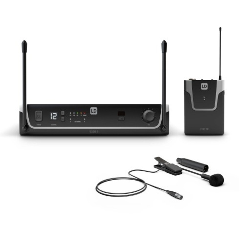 LD Systems Wireless Microphone System with Bodypack and Brass Instrument Microphone