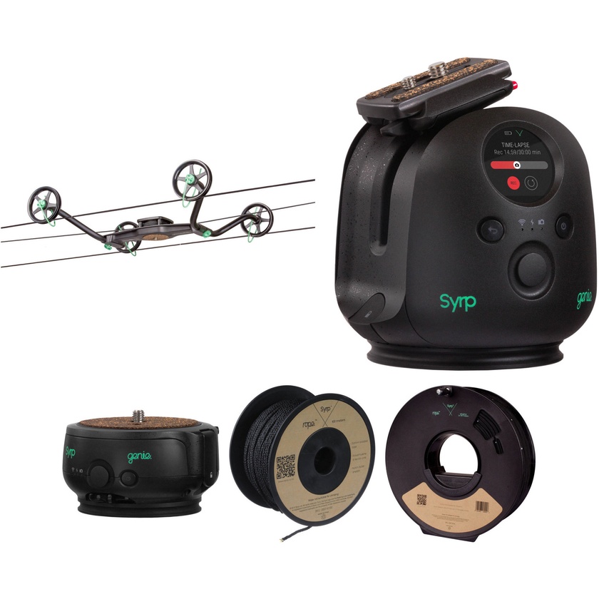 Syrp Slingshot 3-Axis 328' Motion-Controlled Cable Cam Time-Lapse Kit 1