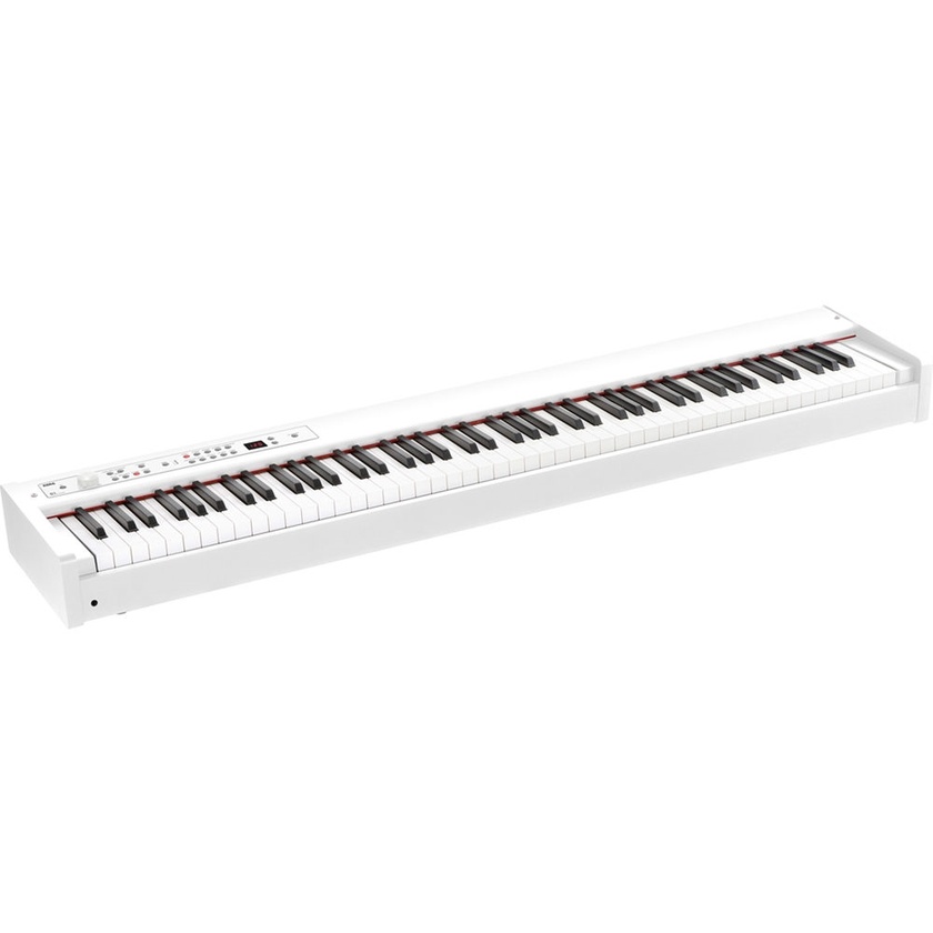 Korg D1 88-Key Digital Stage Piano with Pedal (White)