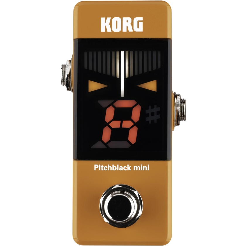 Korg Pitchblack Mini Pedal Tuner (Limited Edition Orange)
