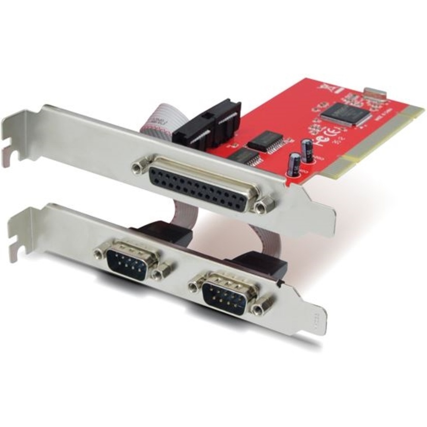 UNITEK 2 Port Serial + 1x Port Parallel PCI Card