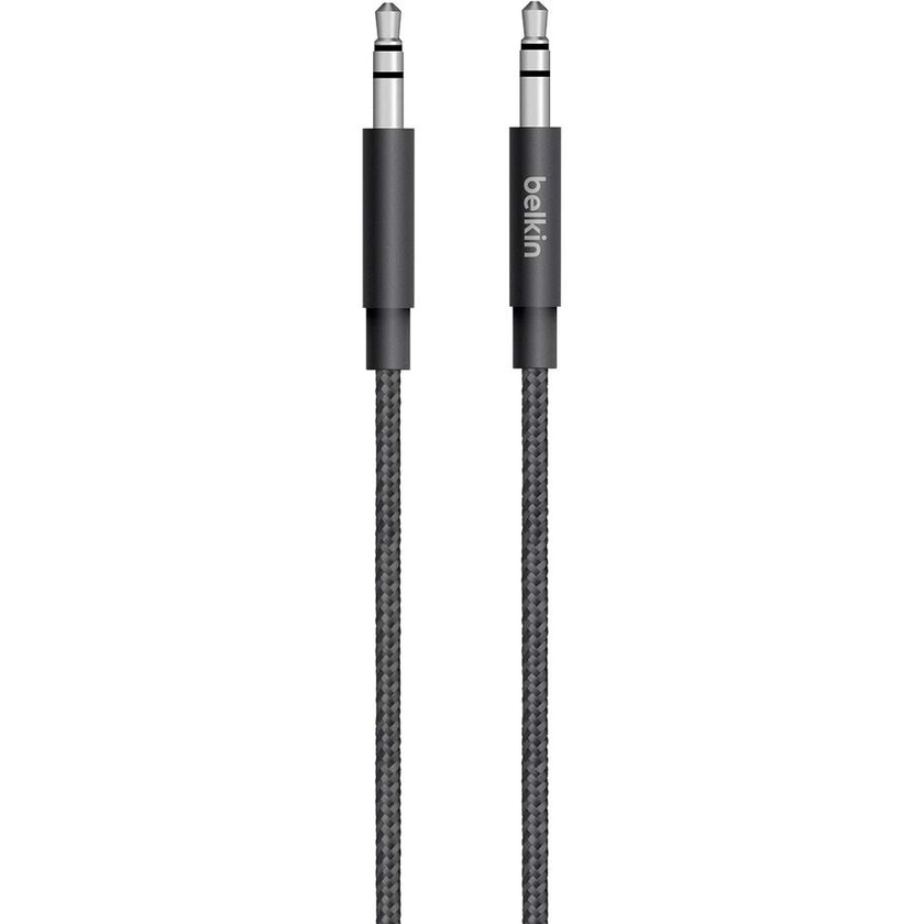Belkin MIXIT Metallic AUX Cable (1.2m, Black)