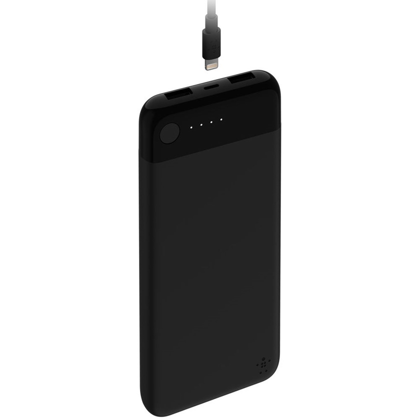 Belkin BOOSTCHARGE Power Bank 10K with Lightning Connector (Black)