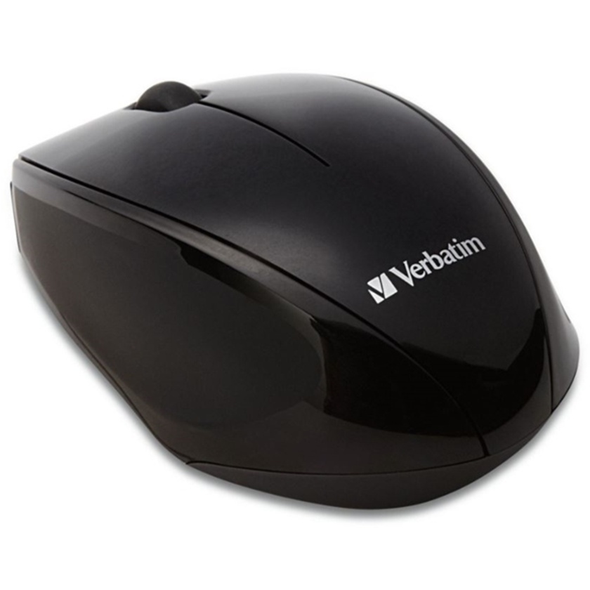 Verbatim Multi-Trac Wireless LED Mouse Black