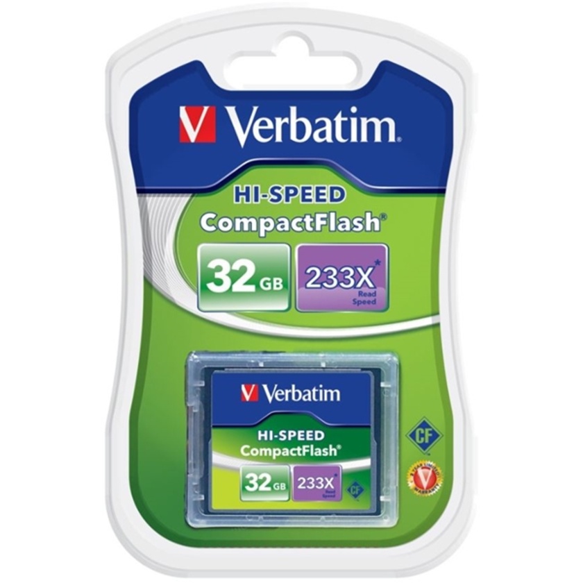 Verbatim Compact Flash High Speed Card 32GB