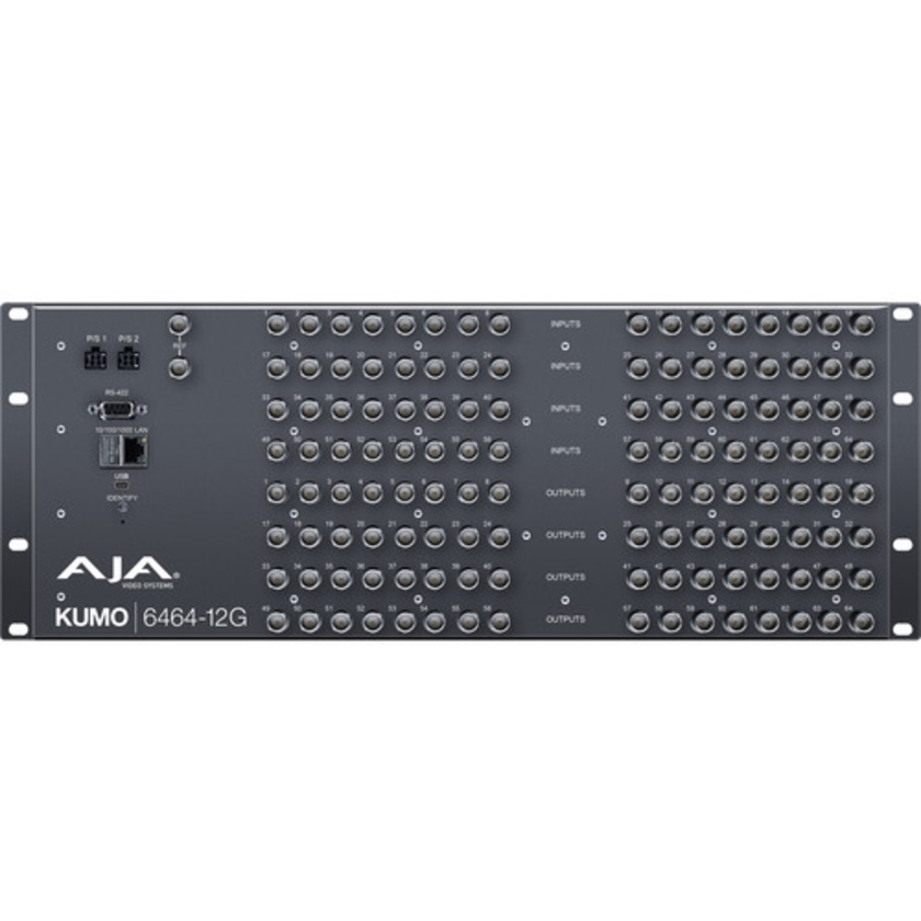 AJA Kumo 64x64 Compact 12G-SDI Router