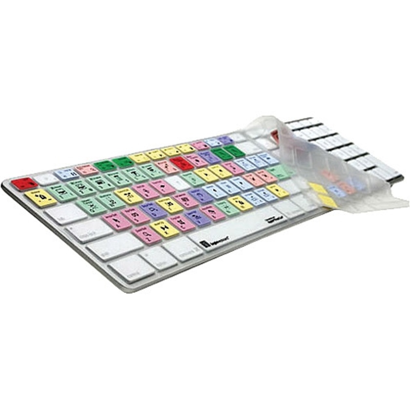 LogicKeyboard LogicSkin Apple Final Cut Pro 7 Keyboard Cover for Apple Ultra-Thin Aluminum Keyboard
