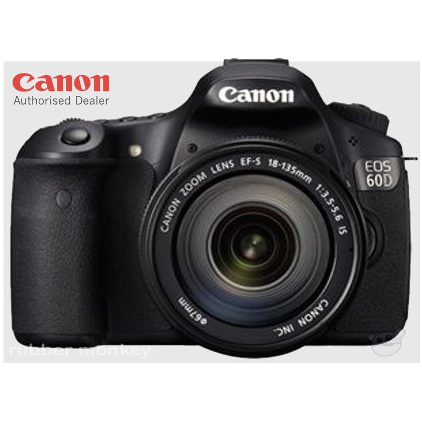 Canon EOS 60D Digital SLR Camera and EFS 18-135mm IS Lens Kit